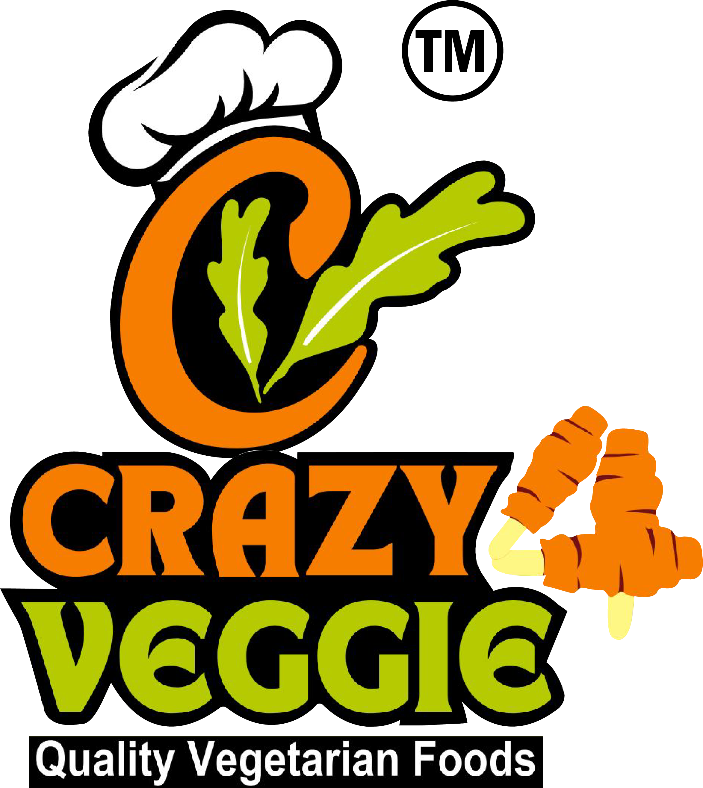 Crazy 4 Veggie Logo
